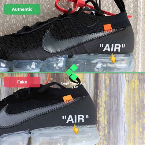 nike off white vapormax fake vs real|vapormax off white price.